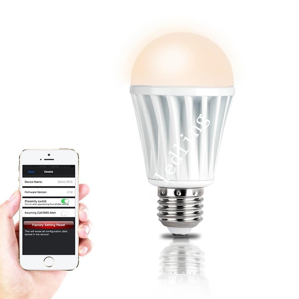 Cree Led Wifi Bulb Newest Wireless Remote Control Changing Bluetooth Cree Led Wifi Bulb Newest Wireless Remote Control Changing Bluetooth Iphone Andriod Smartphone Ac100 Ac240v 7 5w W Recessed Light Bulbs G9 From
