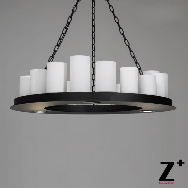 Led Vintage Pillar Candle Round Chandelier Wrought Iron Led Vintage Pillar Candle Round Chandelier Wrought Iron Metal E27 Pendant Lights Lantern From Zplus 462 31 Dhgate Com