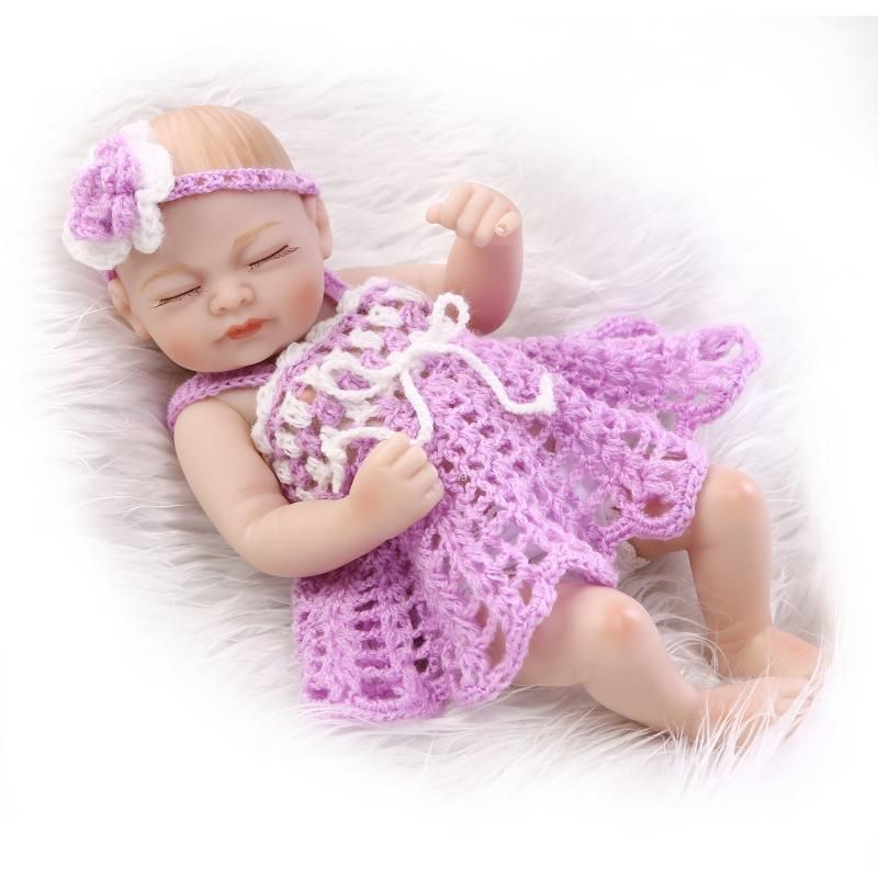 Wholesale 10 Full Silicone Body Little Baby Reborn Collectible