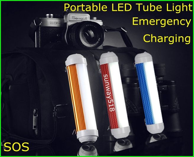Dc5v Portable Led Light Rechargeable Camping Lamp Emergency Dc5v Portable Led Light Rechargeable Camping Lamp Emergency Outdoor Hiking Hunting Lights Power Bank Charger For Mobile
