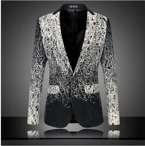 6xl blazers casual designer plus jacket dish silk autumn suit brand dress business shipping