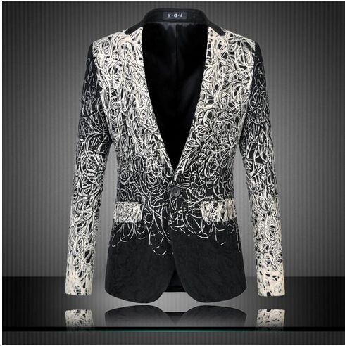 blazers 6xl casual designer plus jacket dish silk autumn suit brand dress business shipping
