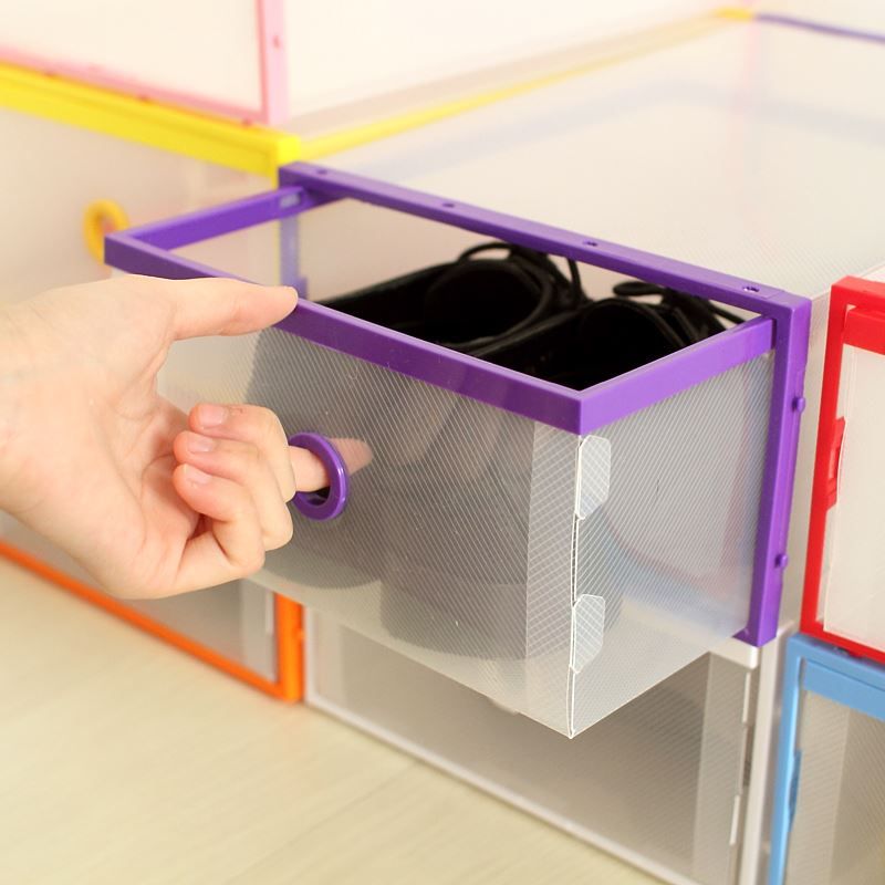 Plastic Shoe Box Organizer Plastic Shoe Box Organizer