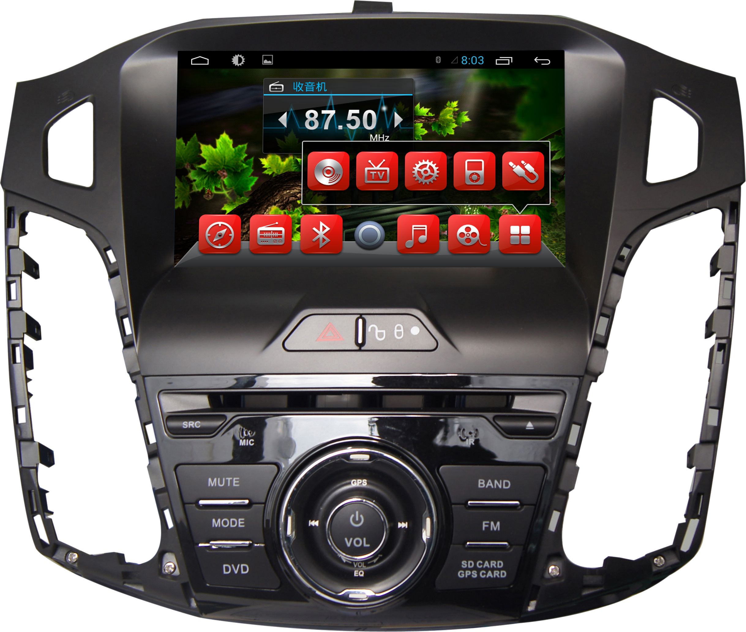 Штатные магнитолы Ford с навигацией