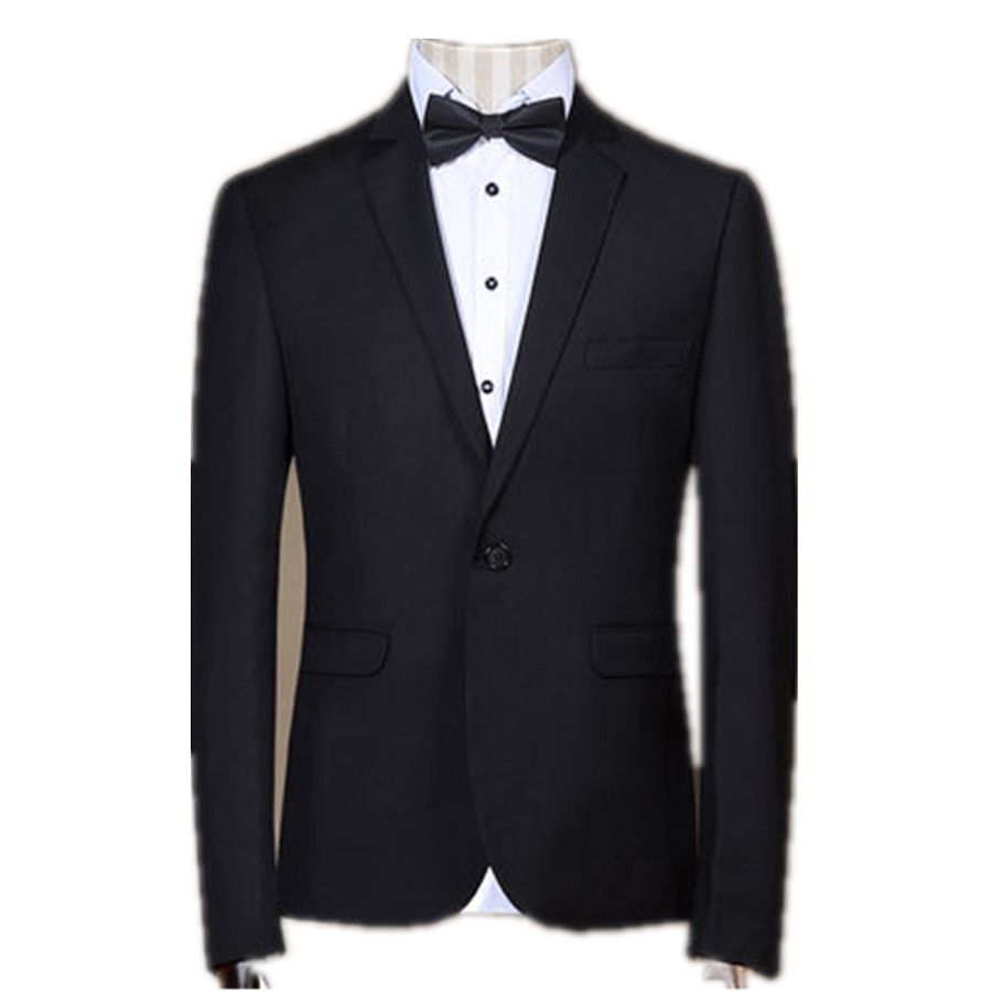 bow coat with pant TuxedoJackets Classic Sets Business Slim Suits Men Fit