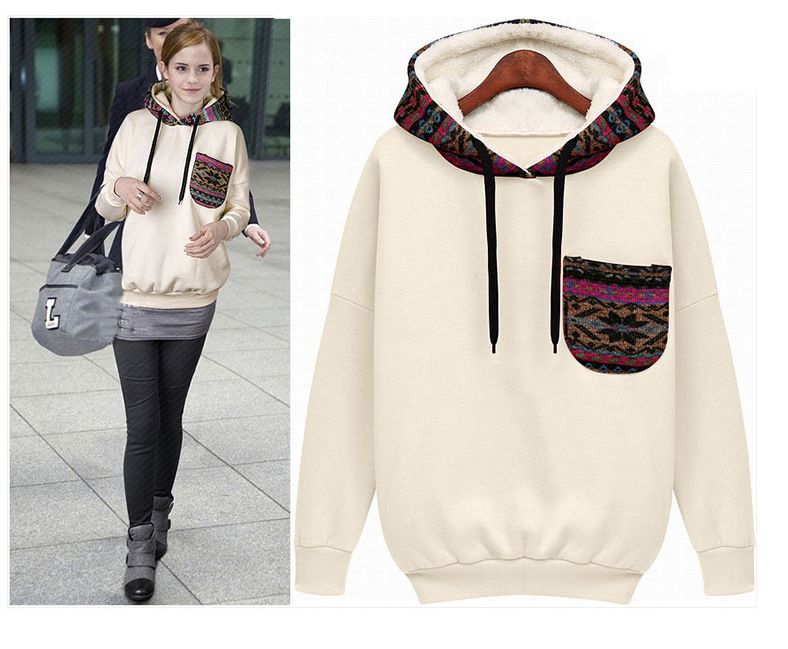 Qlychee Autumn Women Streetwear Harajuku Pullover Comic