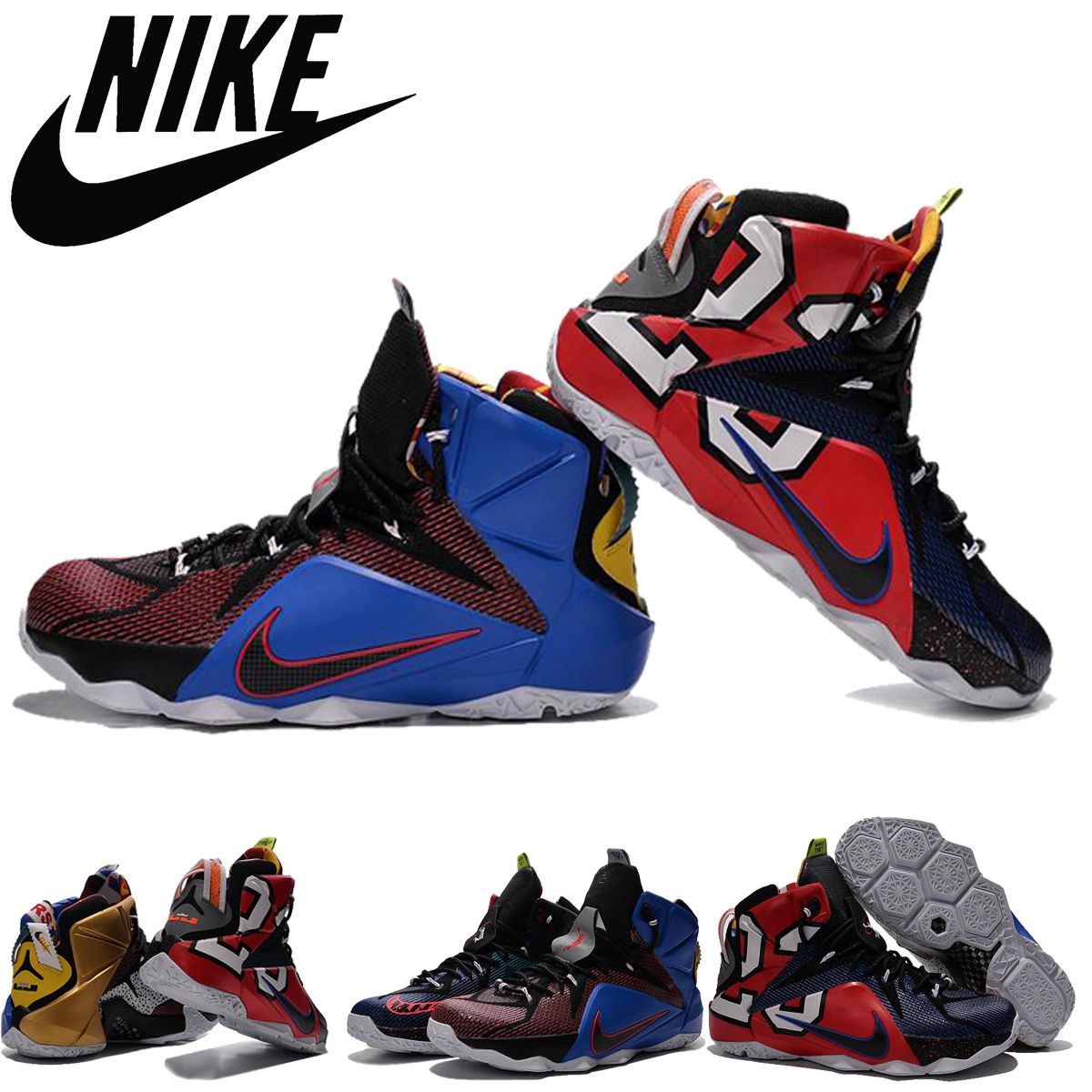 Nike Lebron 12 Xii What The LJ12 Men Basketball Shoes,Wholesale Cheap Original Quality Lebrons ...