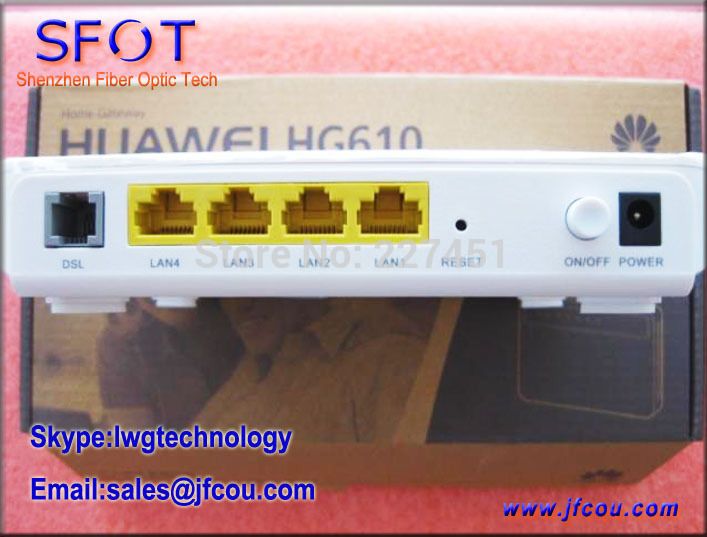 Huawei Hg610, Vdsl2 Modem , Vdsl2 Cpe 4 Port Vdsl2 Vdsl Bonding Wifi