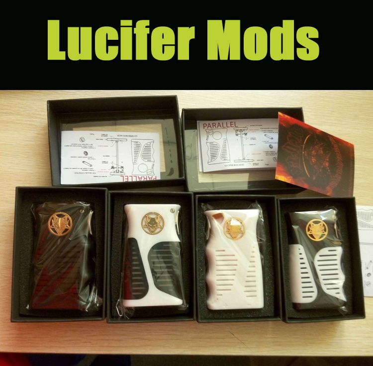 New lucifer mod lucifer box mod e cigarette vape mods 18650 mods
