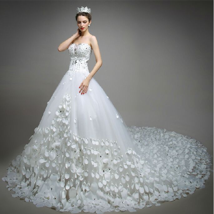 2019 Wedding Dresses  European  And American Fashion Slim 