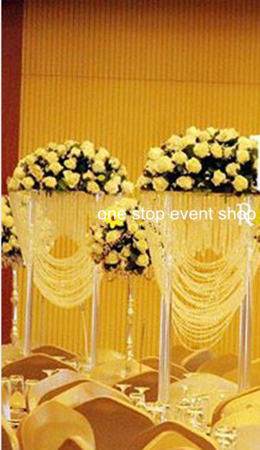Novo produto de cristal carrinho de flores centro de mesa de casamento e casa
