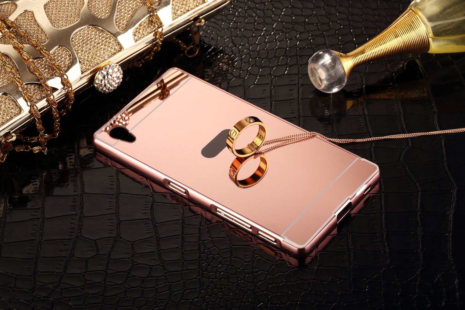 Mirror Luxury Metal Aluminum Bumper Frame PC Back Cover for Sony Mirror Luxury Metal Aluminum Bumper Frame PC Back Cover for Sony Xperia Z Z1 Z2 Z3 Z4 Z5 Z3 PACT Z5 PACT M4 M5 C5 line with $2 08 Piece on
