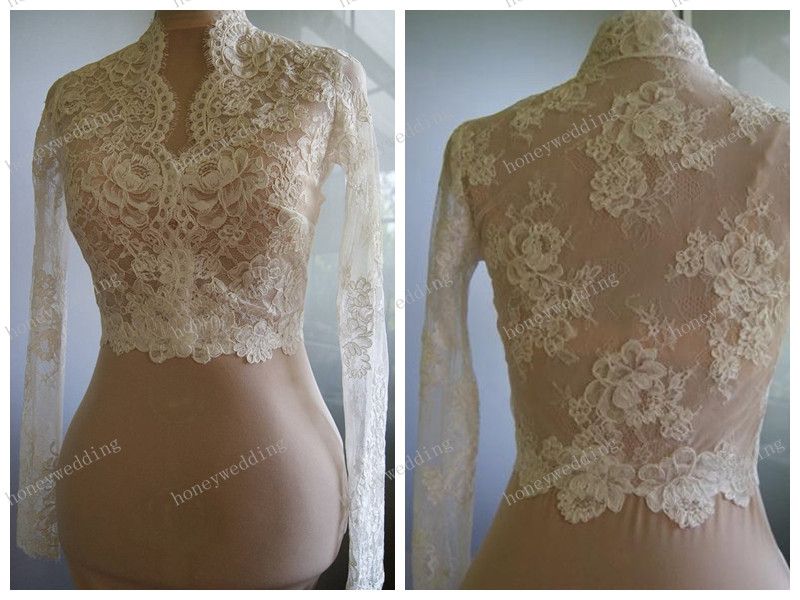 casacos de renda para casamento