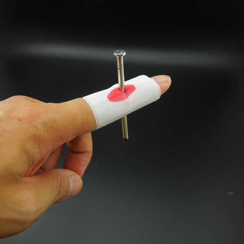 Magic Tricks Nail Through Finger Horror Magic Toys April Fools Day