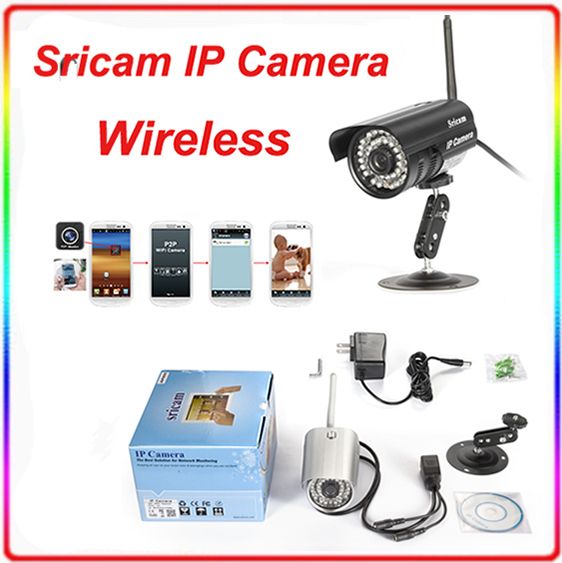 New Sricam AP003 480P SD Indoor/Outdoor Waterproof IP Security Wifi