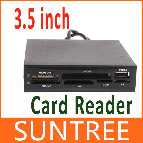 2018 3.5inch All In 1 Internal Desktop PC Memory Card Reader 3.5 Inch