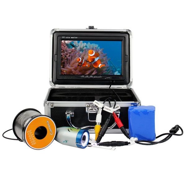 2019 7 LCD 1000TVL 50M Underwater Video Camera System Fish Finder For
