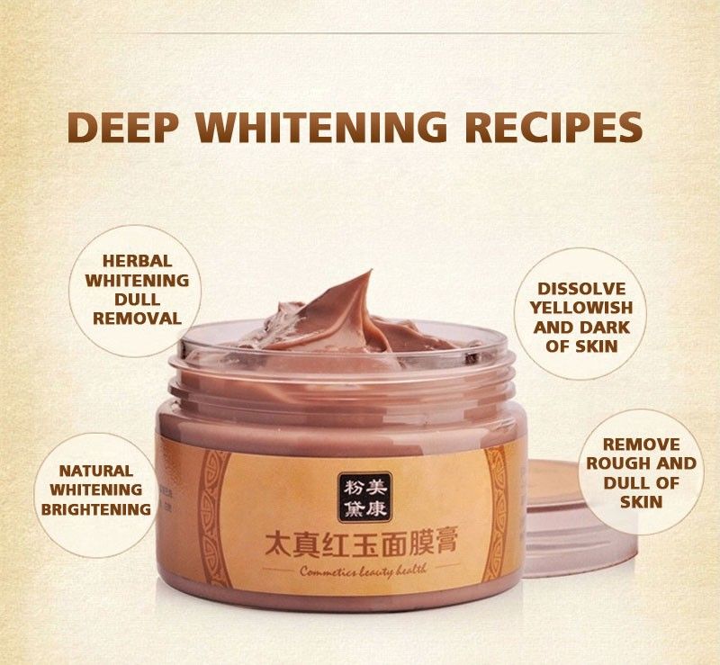 Chinese Herbal Whitening Skin Facial Mask Black Brown Spot Treatment