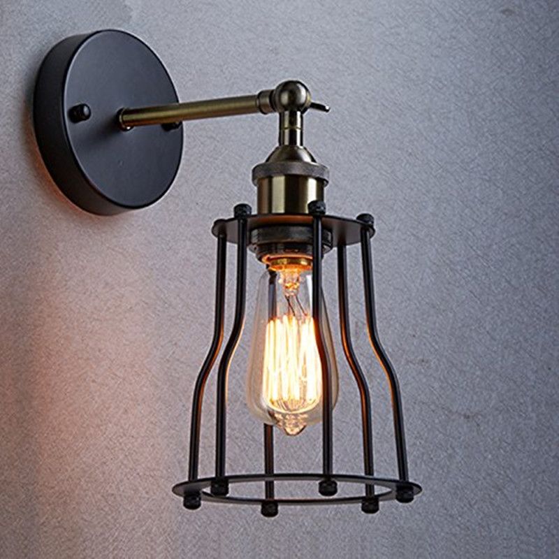 Light Wire Cage Wall Sconce By Westmen Lights