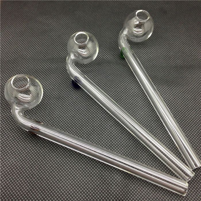 Clear Glass Curved Bong Clear Glass Curved Bong