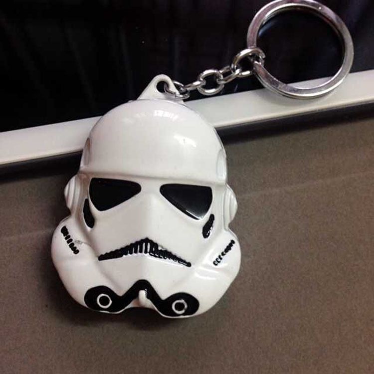 Star Wars Keychain 6.4 Cm StormTrooper Helmet Storm Trooper Pendant Key