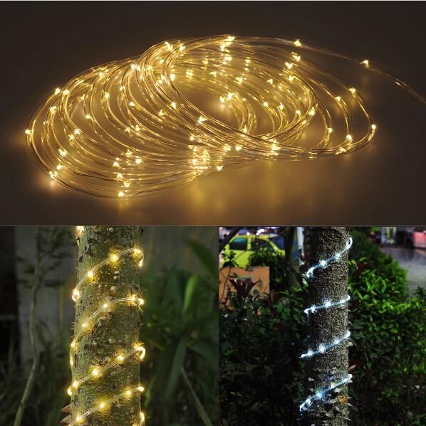 10m 100 Leds Solar Led String Strip Light Waterproof Copper Wire 10m 100 Leds Solar Led String Strip Light Waterproof Copper Wire Lights Warm White Cool For Outdoor Party Battery Operated