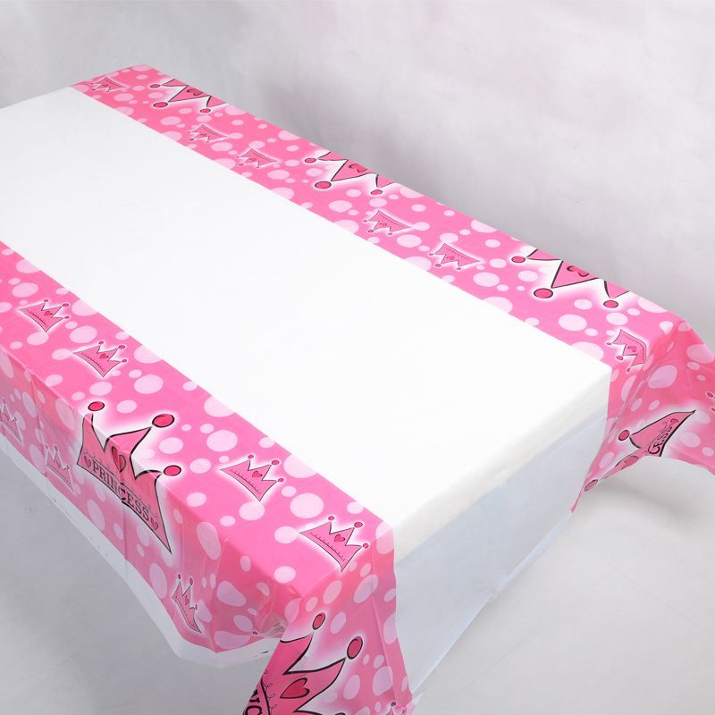 2021 Childrens Birthday Party Supplies Party Tablecloths Decorated