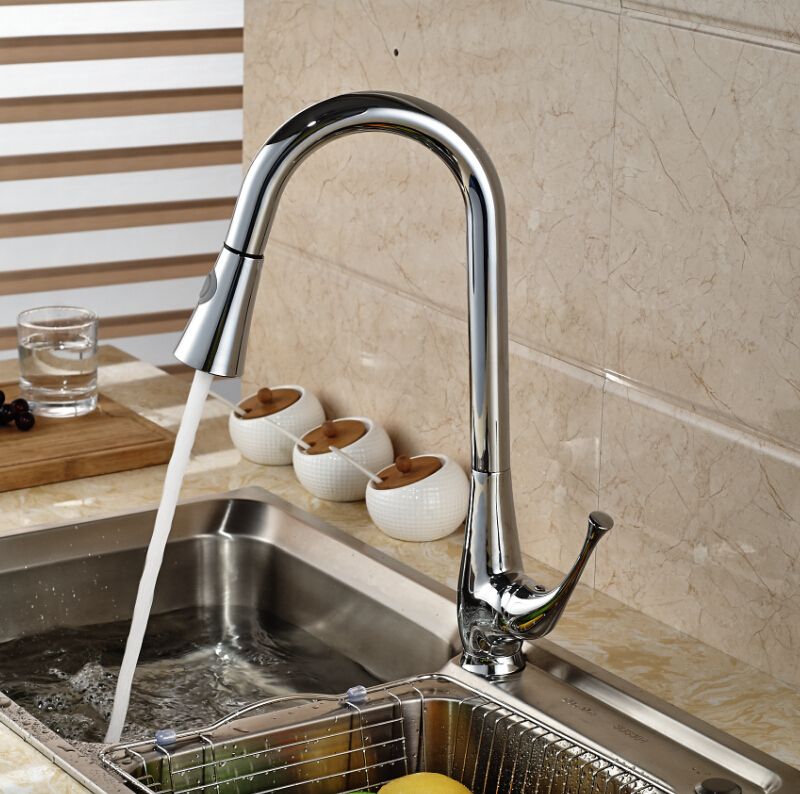 2017 pull out kitchen sink faucet spray hot&cold tap brass chrome 2017 pull out kitchen sink faucet spray hot&cold tap brass chrome