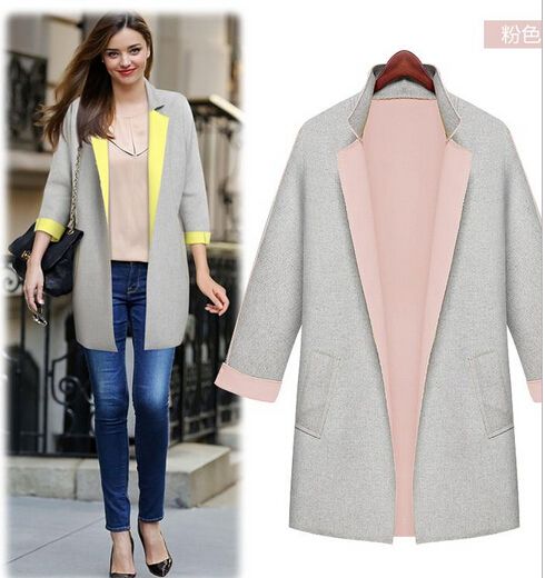New 5 Color 2018 Autumn Winter Women Jacket Plus Size