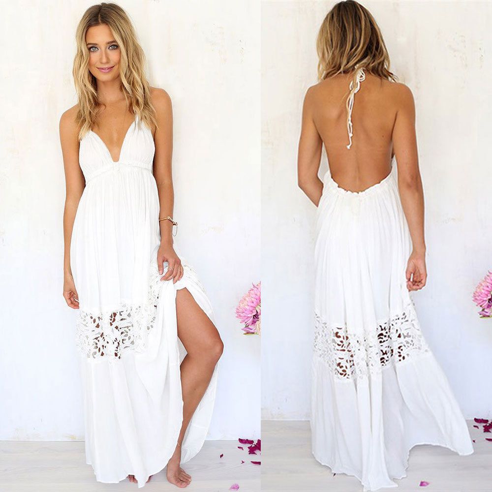 Image for white dresses for the beach