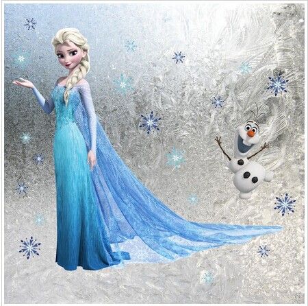 Frozen Wall Art queen elsa frozen wall stickers olaf decorative wall decal cartoon Frozen Wall Art queen elsa frozen wall stickers olaf decorative wall decal cartoon