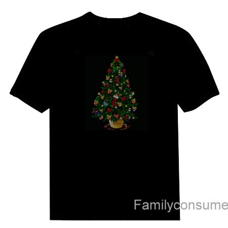 christmas t shirts with flashing lights
