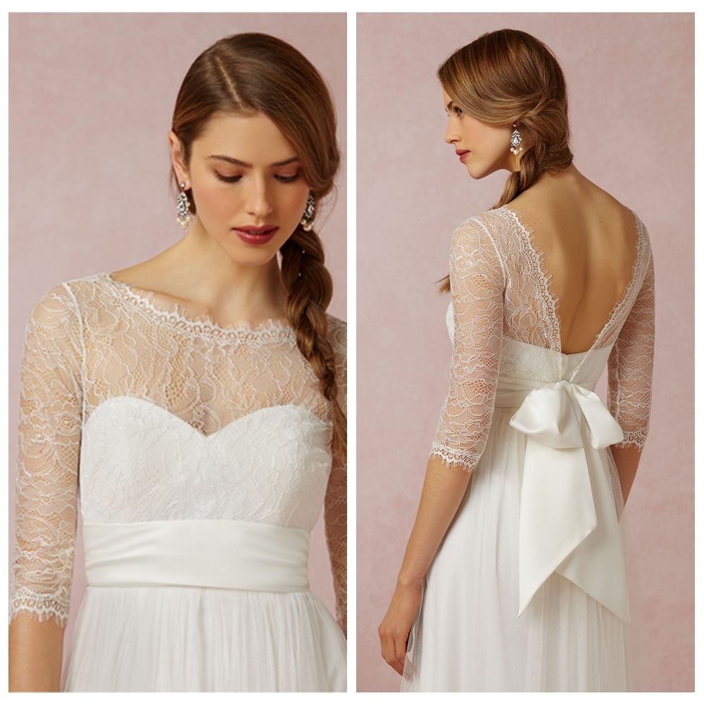 Buy Dropship Products Of Elegant Lace Bridal Wraps & Jackets Bolero ...