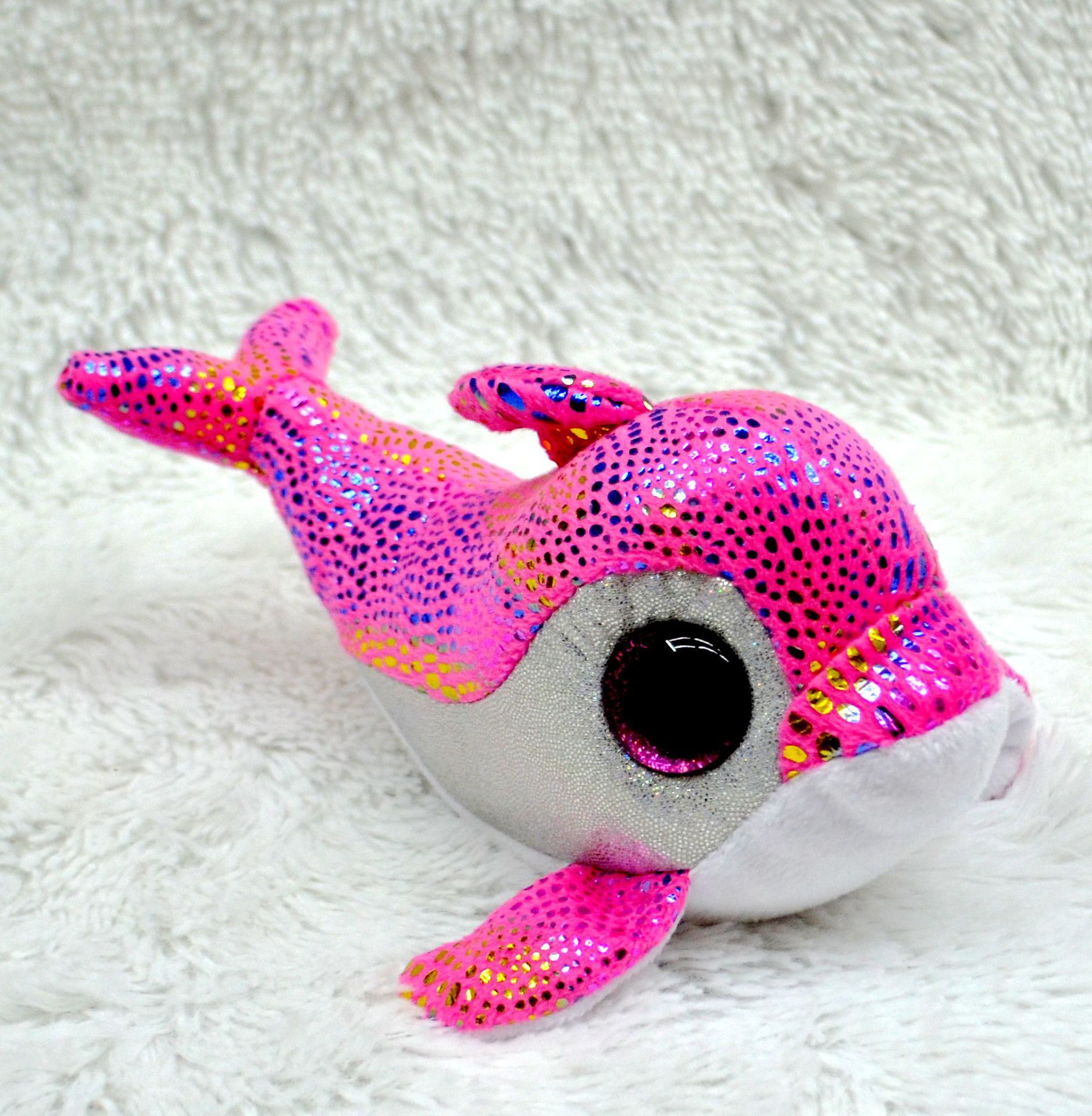 ty stuffed animals with big eyes