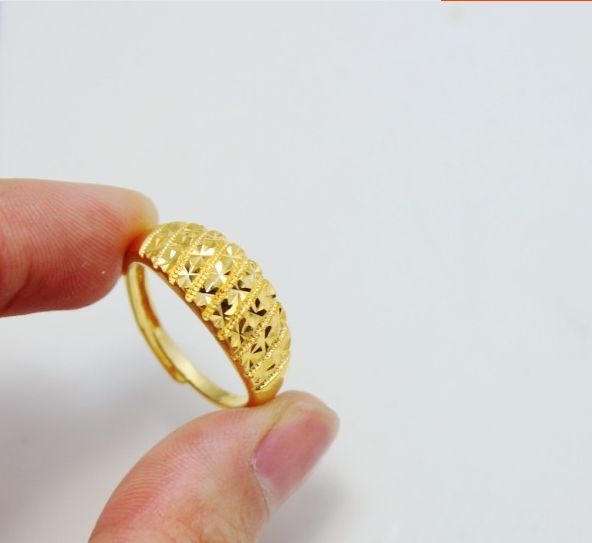 bridal wedding jewelry gold hollow wide bridal wedding jewelry gold jewelry ring size