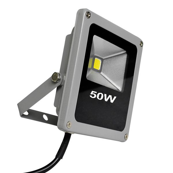 220V 2x 50W Floodlight Cool White IP65 LED Flood Wash Light Outdoor Lamp