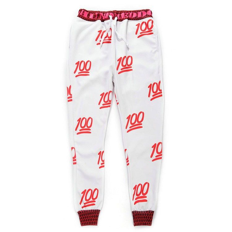 100 emoji joggers