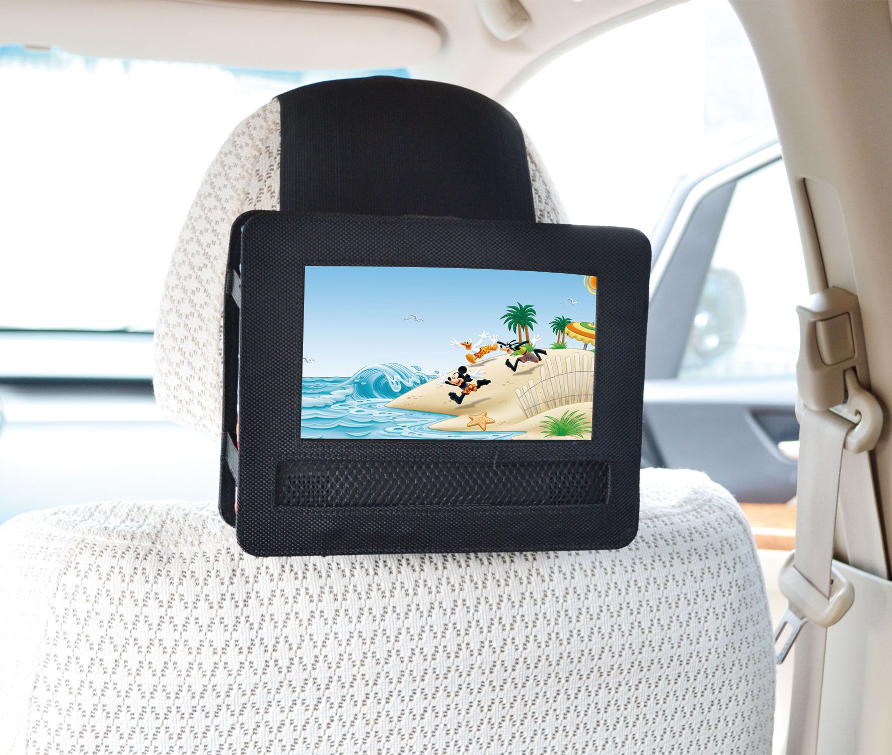 TFY Mount DVD 7 Car Headrest Mount For Swivel And Flip Style 7 Inch