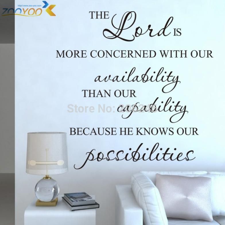 god bless you quote wall decal zooyoo8221 bedroom wall stickers home