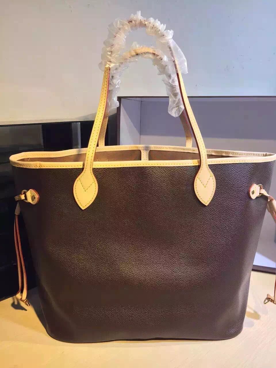 Brown Checkered Purse Brands