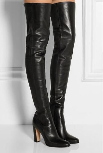 botas hasta el muslo