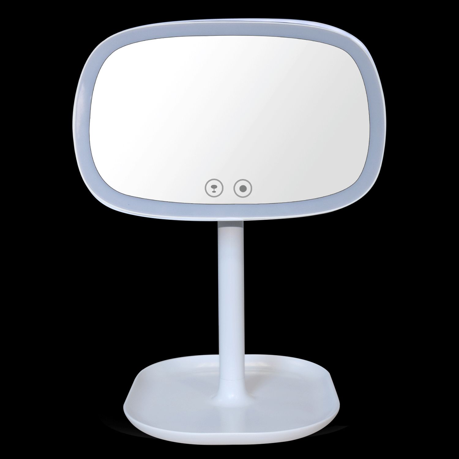 2018 Usb Leds Lighted Makeup Mirror Touch Screen Portable Tabletop 2018 Usb Leds Lighted Makeup Mirror Touch Screen Portable Tabletop Lamp Cosmetic Make Up Tools Table Light From Greenwatts 25 83 Dhgate Com