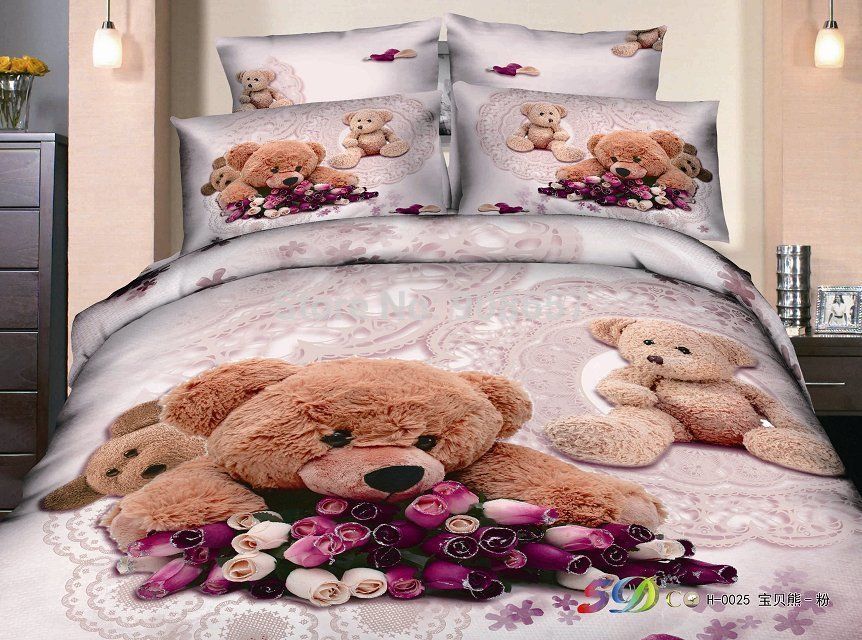 teddy bear duvet set the range