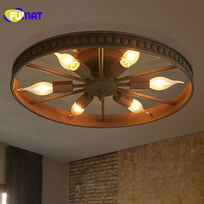 2018 Fumat Nordic Ceiling Lights For Children Bedroom Balcony Iron 2018 Fumat Nordic Ceiling Lights For Children Bedroom Balcony Iron Living Room Lamp European Style Dome Light Round Ceiing Loft From Goods520