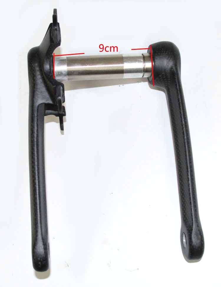 2021 Full Carbon Fiber Bicycle Crank Road Bike Crankset Ultra Light