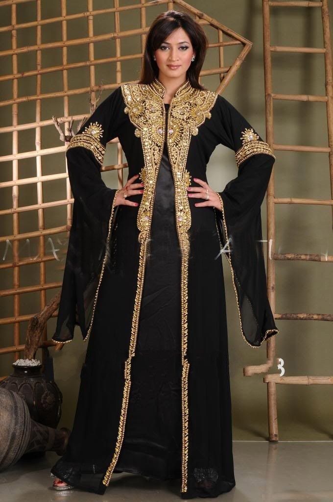 2020 New Arabic Abaya In Dubai Islamic Clothing For Women With Gold ...