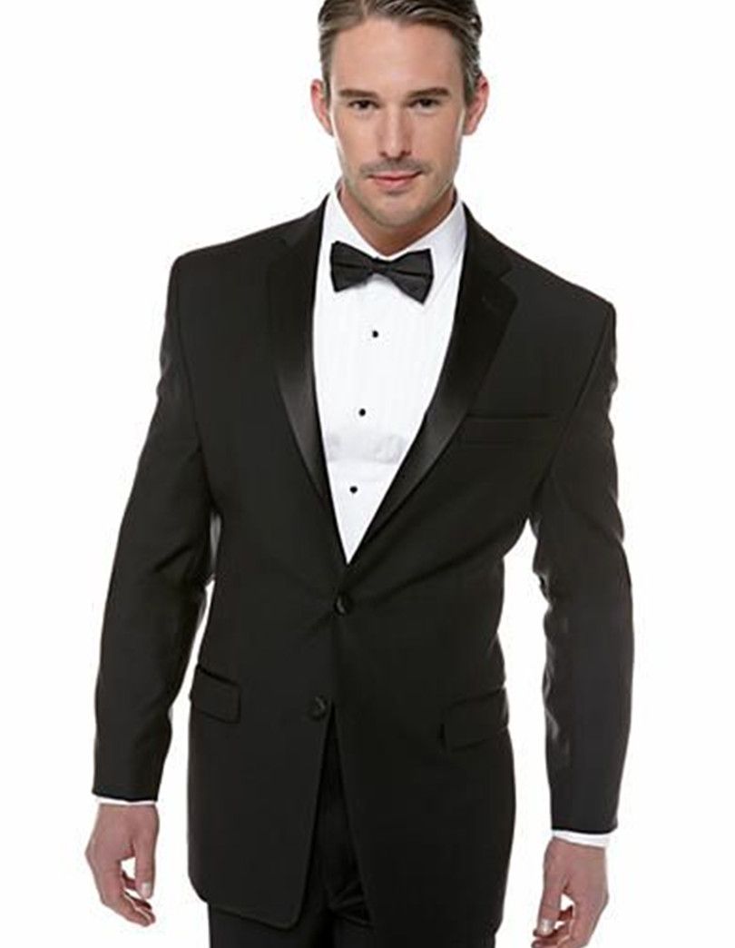 costume noir brillant