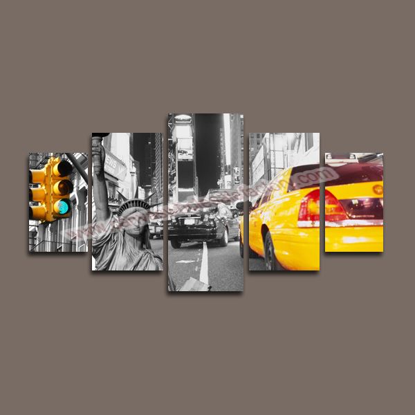 New York City Canvas Wall Art 2017 home decor canvas 5 panel canvas art of new york city wall New York City Canvas Wall Art 2017 home decor canvas 5 panel canvas art of new york city wall