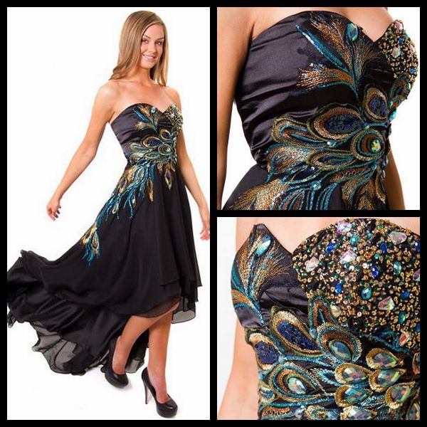 Short Peacock Dress
