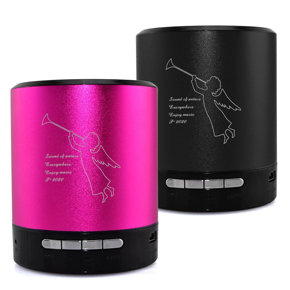 Small Cylindrical Bluetooth Wireless Speaker Mini Portable Handset MP3